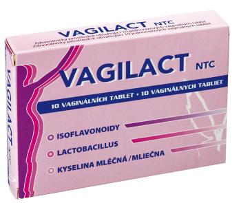 Vagilact NTC vaginálních tablety 10 ks