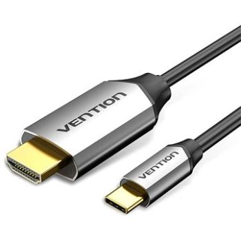 Vention USB-C to HDMI Cable 1m Black Aluminum Alloy Type (CGOBF)