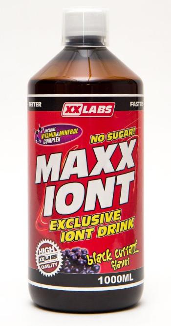 Xxlabs Maxx Iont Sport drink černý rybíz nápoj 1000 ml