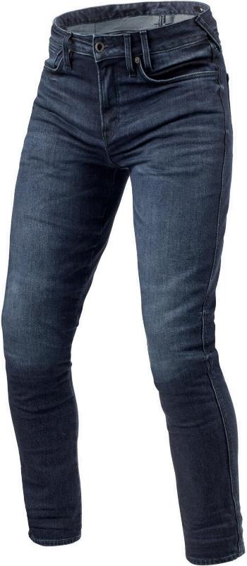 Rev'it! Jeans Carlin SK Dark Blue W32/L34 Džíny na motorku