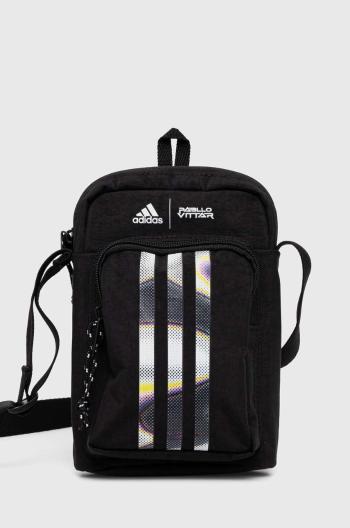 Ledvinka adidas Pride černá barva, IZ5015