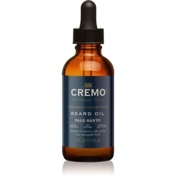 Cremo Reserve Collection Palo Santo olej na vousy pro muže 30 ml