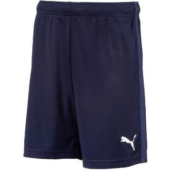 Puma LIGA TRAINING SHORT CORE JR Dětské sportovní trenky, tmavě modrá, velikost 140