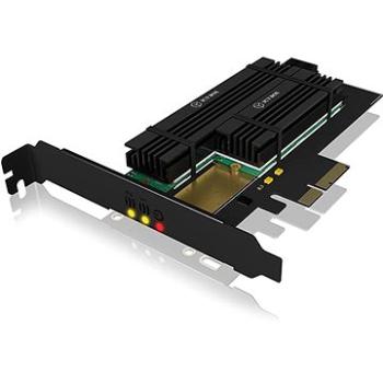 ICY BOX IB-PCI215M2-HSL PCIe rozšiřující karta pro 2x M.2 SSD s chladičem (IB-PCI215M2-HSL)