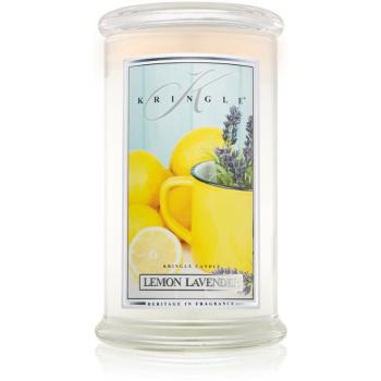 Kringle Candle Lemon Lavender vonná svíčka 624 g