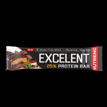 Nutrend Excelent Protein Bar Double čokoláda + nugát s brusinkami 40 g