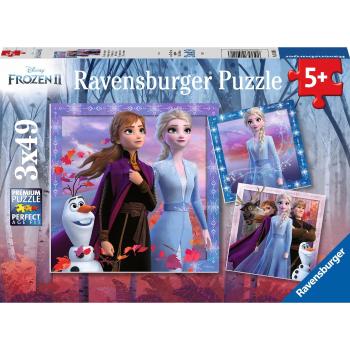 Ravensburger puzzle Disney Ledové království II 3x49 dílků