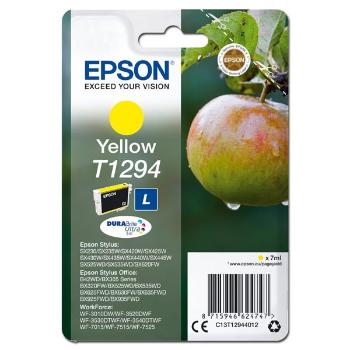 EPSON T1294 (C13T12944012) - originální cartridge, žlutá, 7ml