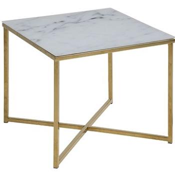 Konferenční stolek hranatý Alma, 50 cm, zlatá (A1002604)