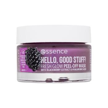 Essence Hello, Good Stuff! Fresh Glow Peel-Off Mask 50 ml pleťová maska pro ženy na rozjasnění pleti; na dehydratovanou pleť