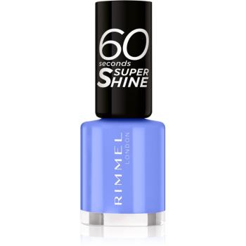 Rimmel 60 Seconds Super Shine lak na nehty odstín 856 Blue Breeze 8 ml