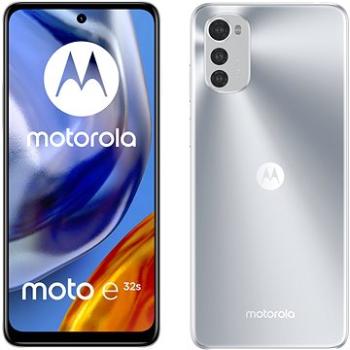 Motorola Moto E32s 4/64GB stříbrná (PATX0025PL)