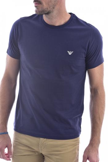 Armani Emporio Armani pánské tmavě modré tričko s logem
