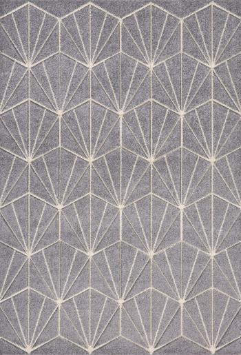 Oriental Weavers koberce Kusový koberec Portland 750/RT4N - 133x190 cm Šedá