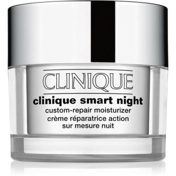 Clinique Smart Night™ Custom-Repair Moisturizer hydratační noční krém proti vráskám pro suchou a smíšenou pleť 50 ml