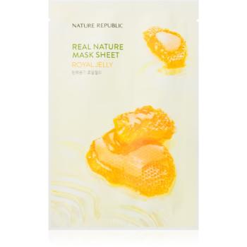 NATURE REPUBLIC Real Nature Royal Jelly Mask Sheet plátýnková maska proti vráskám 23 ml