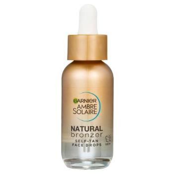 Garnier Ambre Solaire Natural Bronzer Self-Tan Face Drops 30 ml samoopalovací přípravek unisex