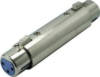 XLR adaptér Kash 55070, XLR zásuvka - XLR zásuvka, mono, pólů 3, 1 ks