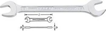 Oboustranný plochý klíč Hazet 450N-21X23, 21 - 23 mm