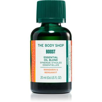 The Body Shop Boost Essential Oil Blend esenciální mandarinkový olej se zklidňujícím účinkem Mandarin & Bergamot 20 ml