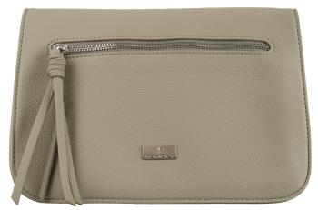 ROVICKY ŠEDÁ CROSSBODY KABELKA S KLOPOU RCP-108014 L.GREY Velikost: ONE SIZE