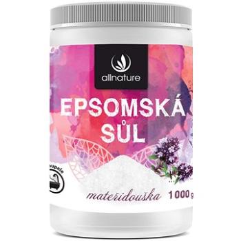 Allnature Epsomská sůl Mateřídouška 1 kg (8595674600073)