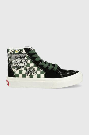 Dětské tenisky Vans UY SK8 Hi VANS BLACK černá barva