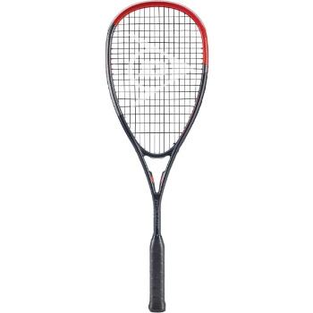 Dunlop BLACKSTORM CARBON Squash raketa, černá, velikost UNI