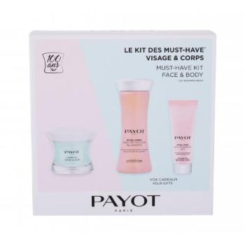 PAYOT Hydra 24+ Crème Glacée dárková kazeta denní pleťová péče 50 ml + čisticí pleťová pěna Rituel Corps 125 ml + tělové mléko Rituel Corps 25 ml