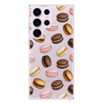 Odolné silikonové pouzdro iSaprio - Macaron Pattern - Samsung Galaxy S23 Ultra