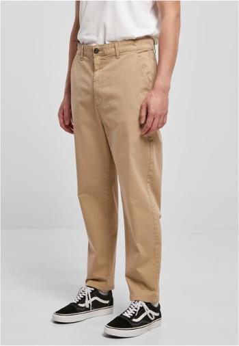 Urban Classics Cropped Chino Pants unionbeige - 34