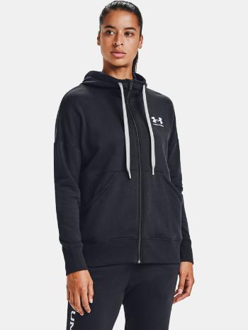 Under Armour Rival Fleece FZ Hoodie Mikina Černá