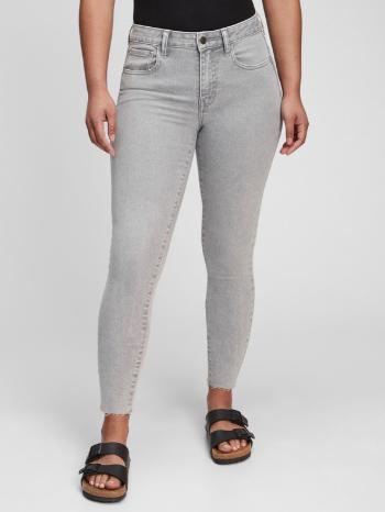 GAP Universal Jegging Mr Gray Aline Jeans Šedá