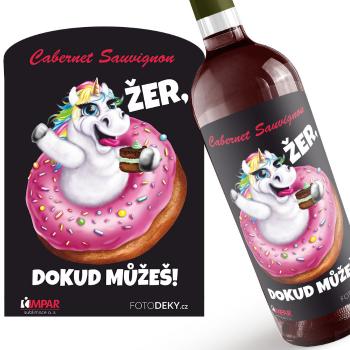 Víno Žer, dokud můžeš – jednorožec (Druh Vína: Červené víno)