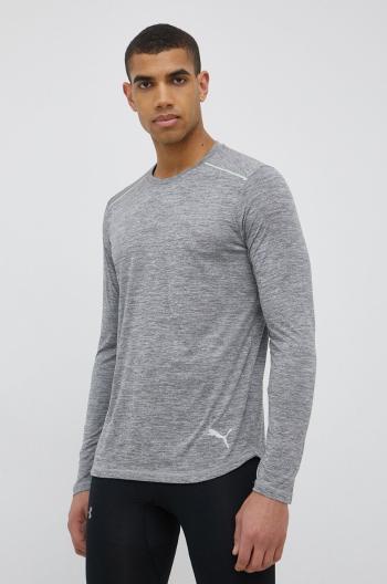 Běžecké triko s dlouhým rukávem Puma 521403 šedá barva