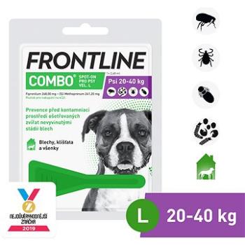 Frontline Combo spot-on pro psy L  (20 - 40 kg) 1 × 2,68 ml (3661103023050)