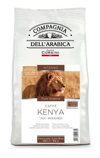 CAFFÉ CORSINI KENYA kávová zrna 250g