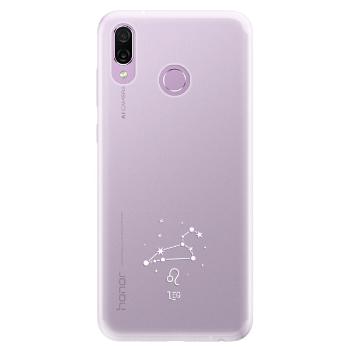 Silikonové pouzdro iSaprio - čiré - Lev - Huawei Honor Play