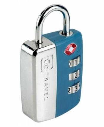 Go Travel zámek Secure Lock TSA grey