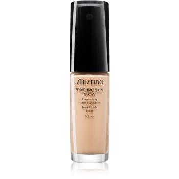 Shiseido Synchro Skin Glow Luminizing Fluid Foundation rozjasňující make-up SPF 20 odstín Neutral 2 30 ml