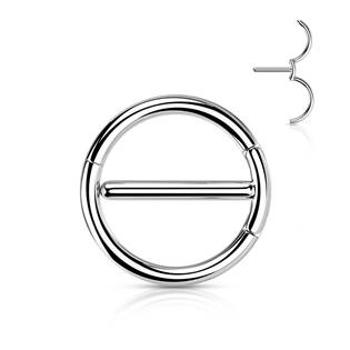 Šperky4U Piercing kruh do bradavky, 1,6 x 12 mm - K01064ST-1612