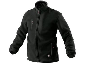 Pánská fleecová bunda OTAWA, černá, vel. 2XL, XXL