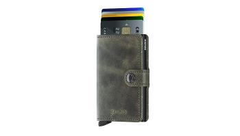 Secrid Miniwallet Vintage Olive-Black černé MV-OLIVE-BLACK