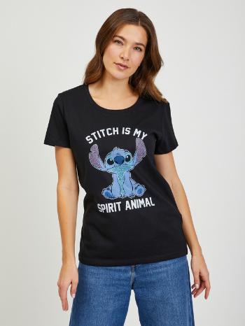 ZOOT.Fan Disney Stitch Disney Lilo & Stitch Triko Černá