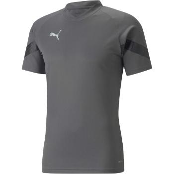 Puma TEAMFINAL TRAINING JERSEY TEE Pánské sportovní triko, šedá, velikost