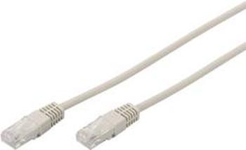 Síťový kabel RJ45 Digitus DK-1511-150, CAT 5e, U/UTP, 15.00 m, šedá