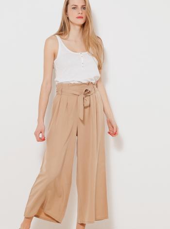 Béžové culottes CAMAIEU