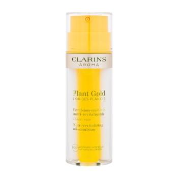 Clarins Aroma Plant Gold Nutri-Revitalizing Oil-Emulsion 35 ml denní pleťový krém poškozená krabička výživa a regenerace pleti; na dehydratovanou pleť