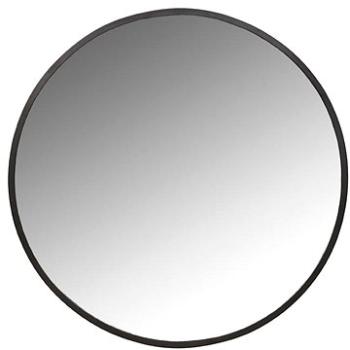 Villa Collection Kulaté zrcadlo s kovovým rámem Black 60 cm (341182)