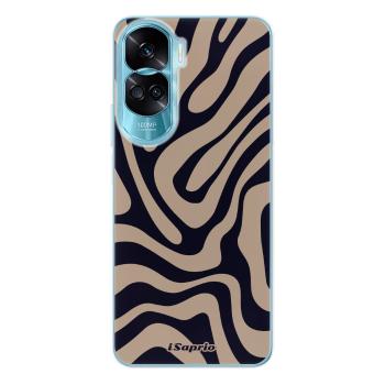 Odolné silikonové pouzdro iSaprio - Zebra Black - Honor 90 Lite 5G